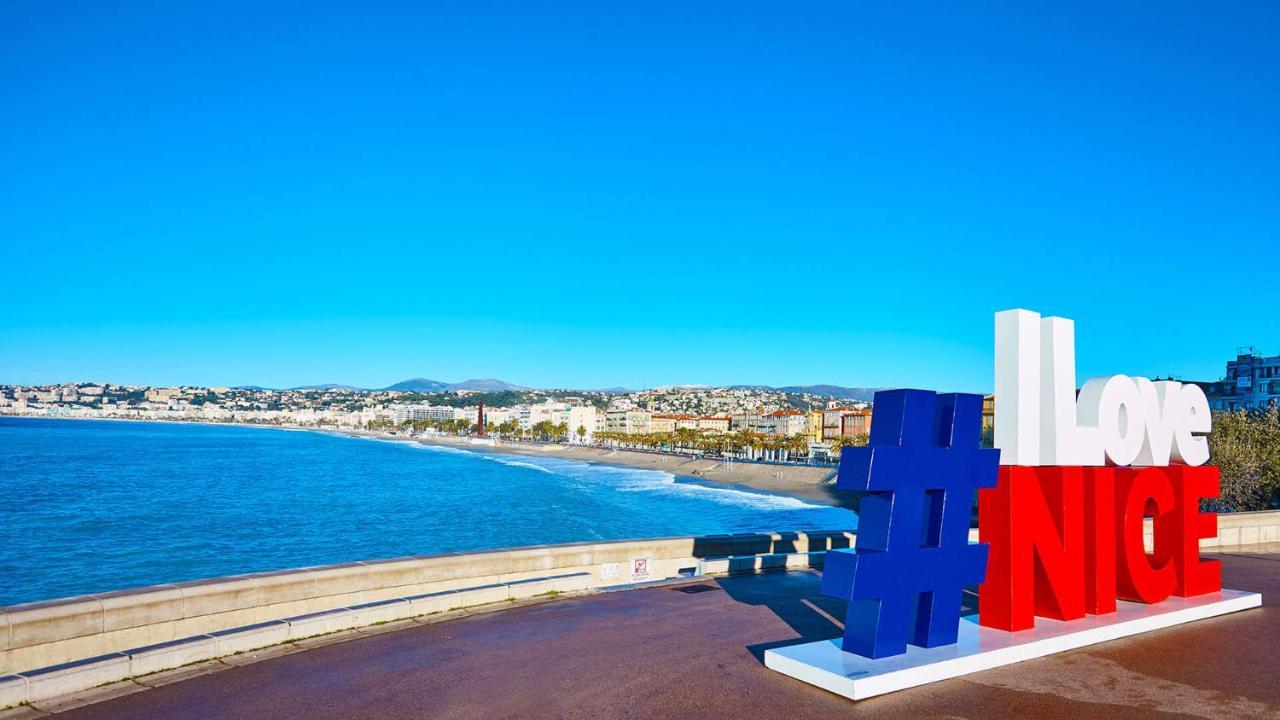 Appartamento Centre, deux pièces, calme, terrasse plein sud Nizza Esterno foto